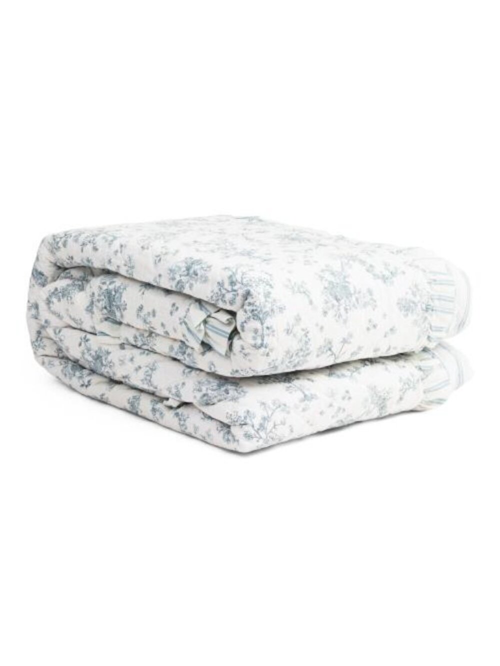 LILLIAN AUGUST HOME Toile Cotton Percale Quilt Set - Picture 2 of 6
